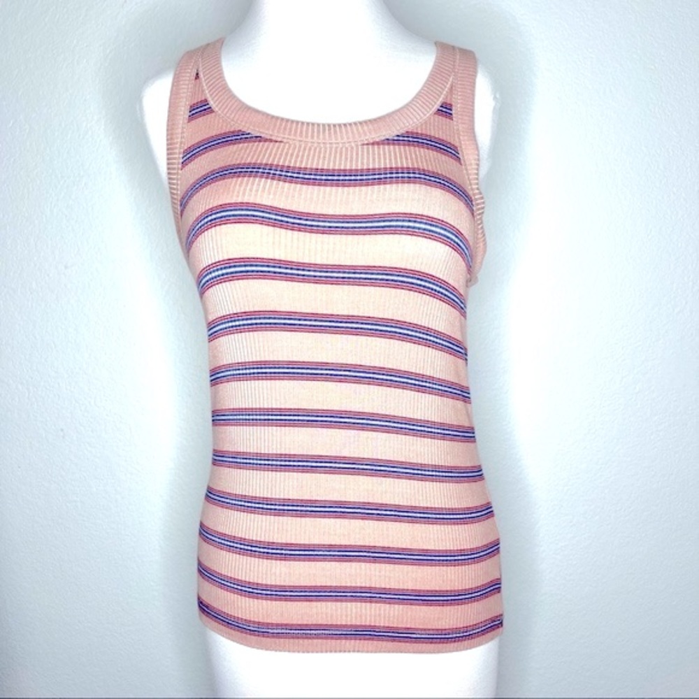 American Eagle soft and sexy scoop neck tank top stripes